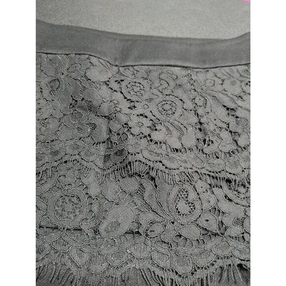 CABI Black Soiree with Lace Skirt Women's 4 - Picture 3 of 7